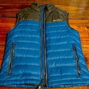 I have a brand new Eddie Bauer down Vest size small